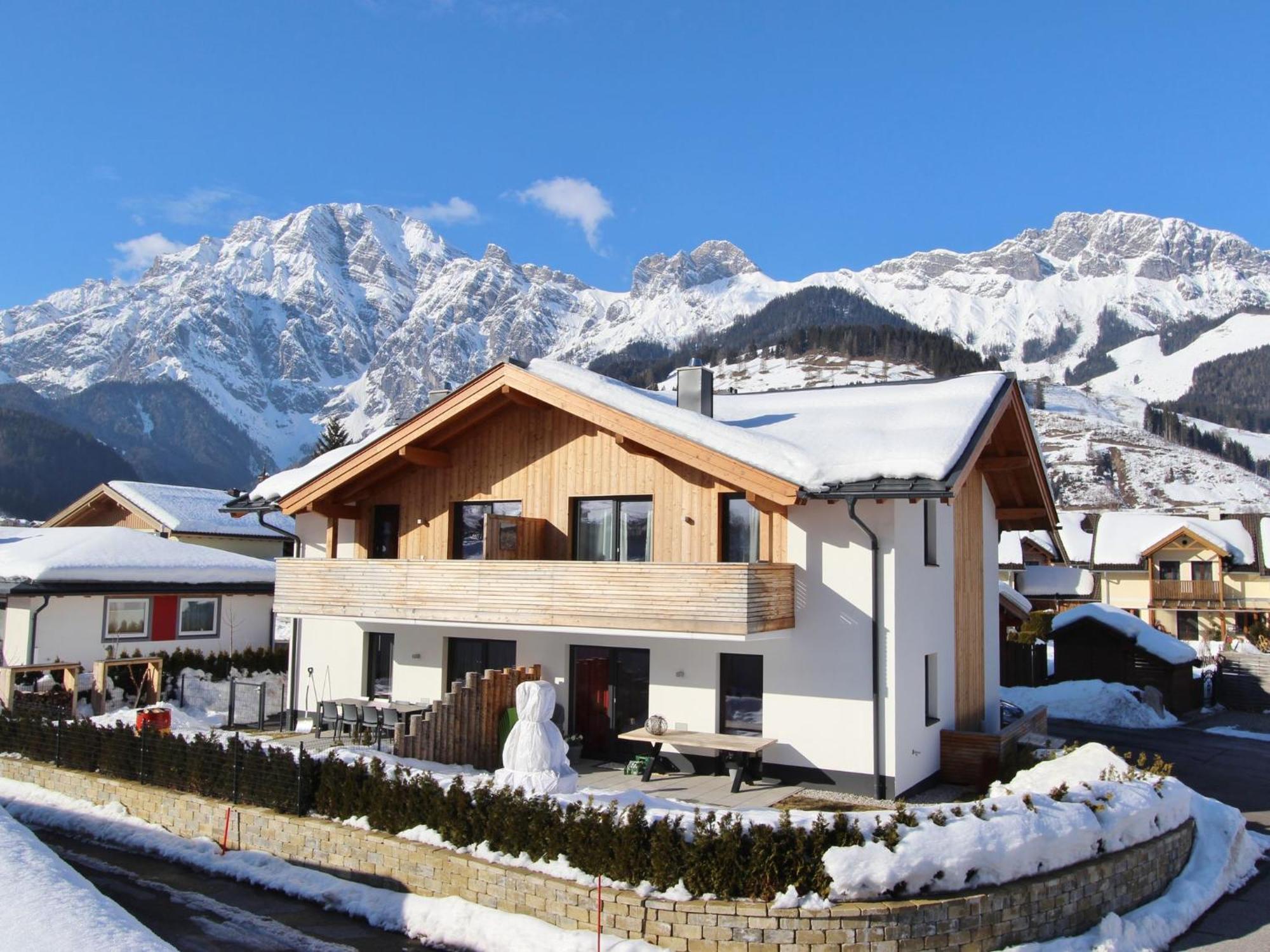 Modern Holiday Home In Leogang With Private Sauna Exterior photo
